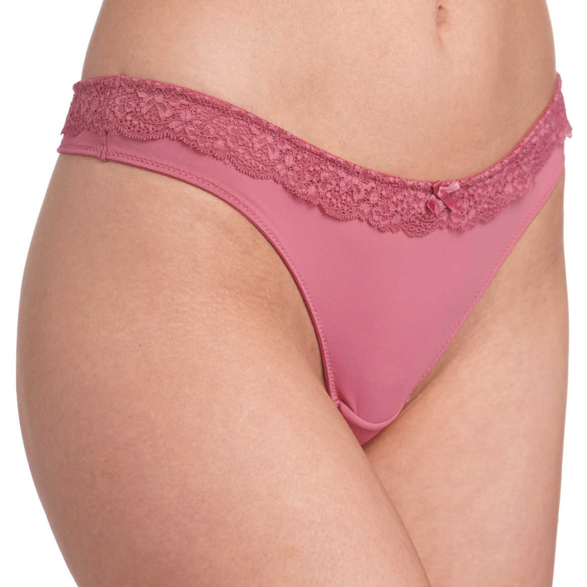 2 Damen Strings mit Spitze