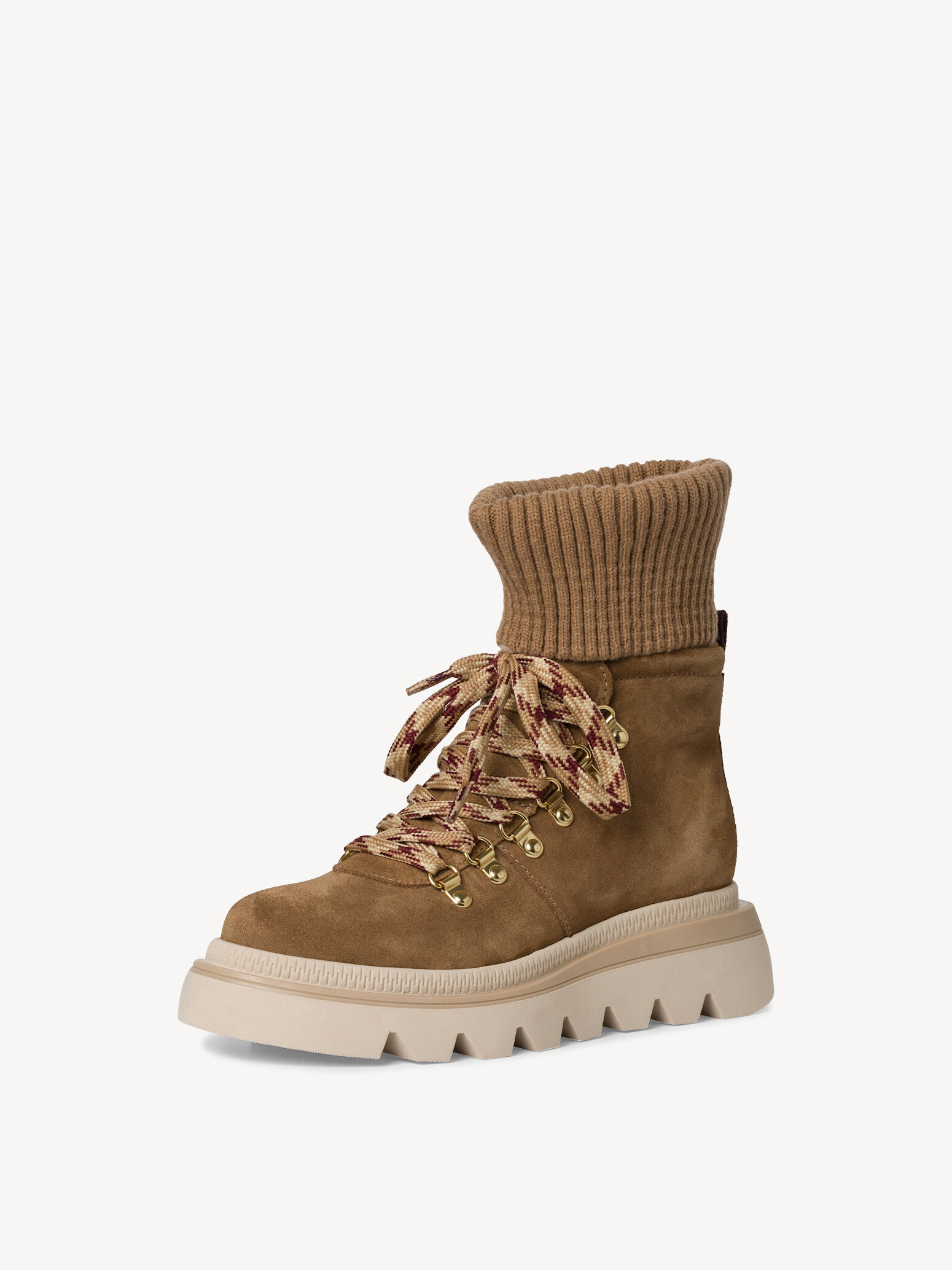 Bottine en cuir - marron doublure chaude