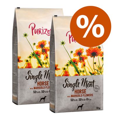 Sparpaket Purizon Single Meat 2 x 12 kg