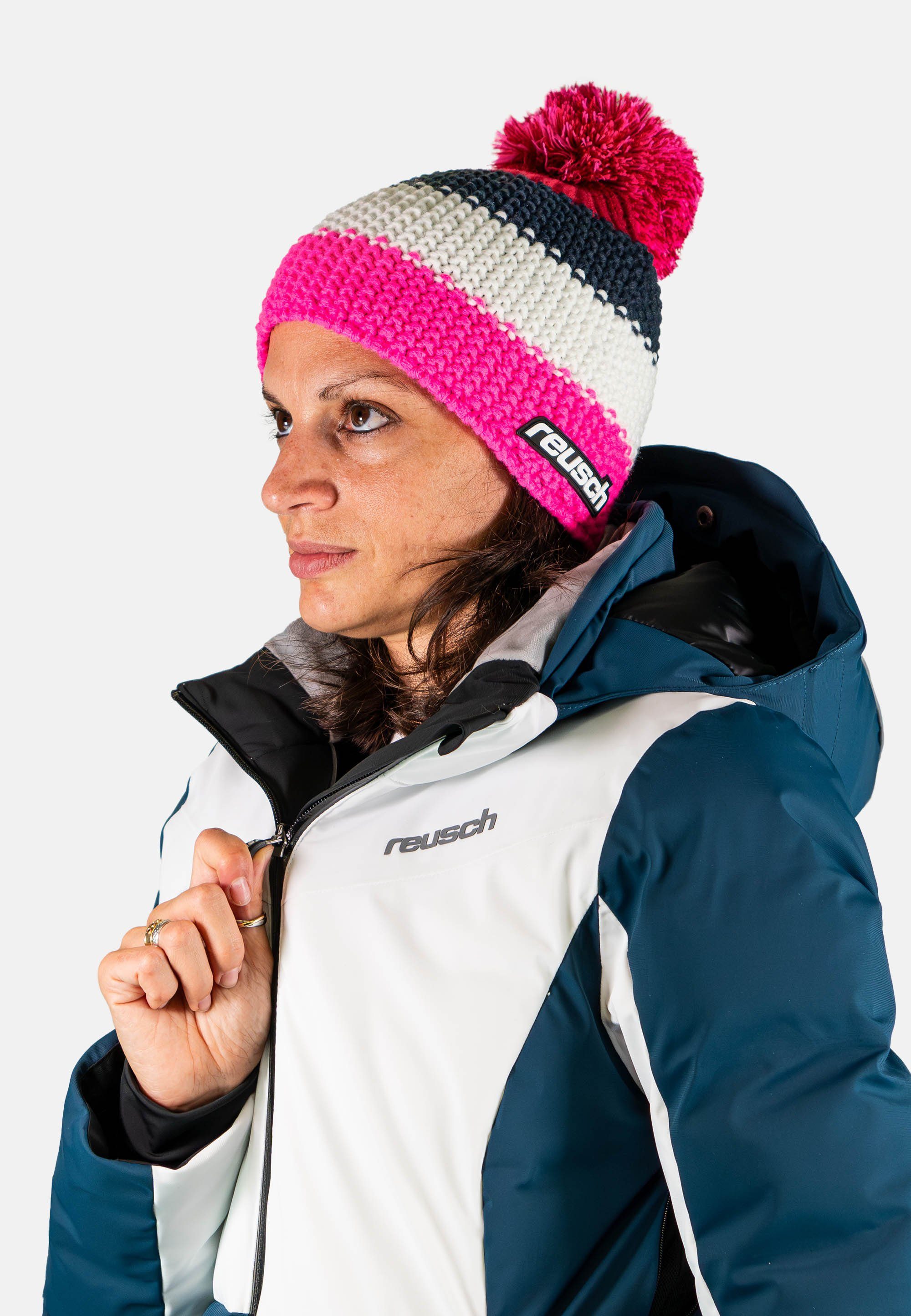 Reusch Beanie Enzo Beanie mit großem Bommel
