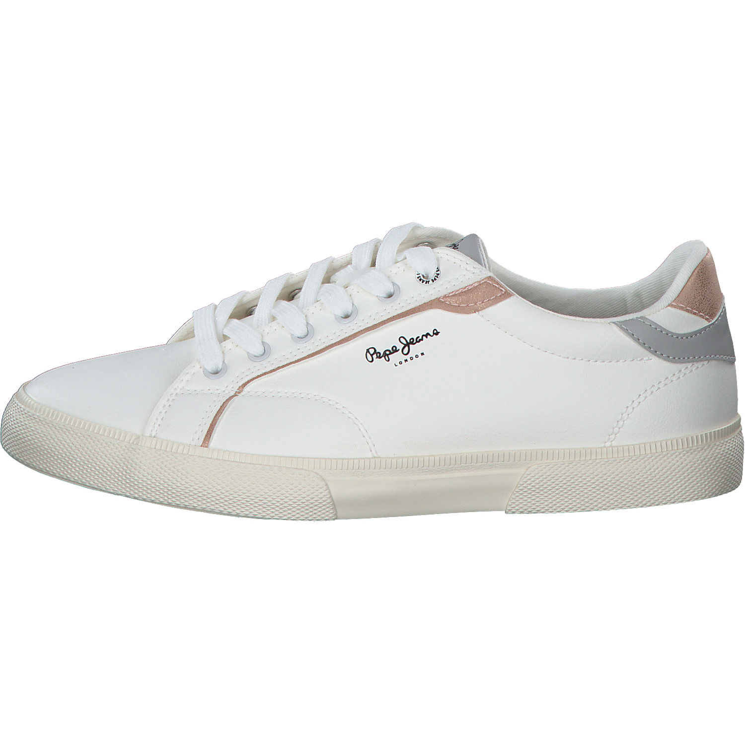 Pepe Jeans PLS31560, Schnürschuhe, Damen, white