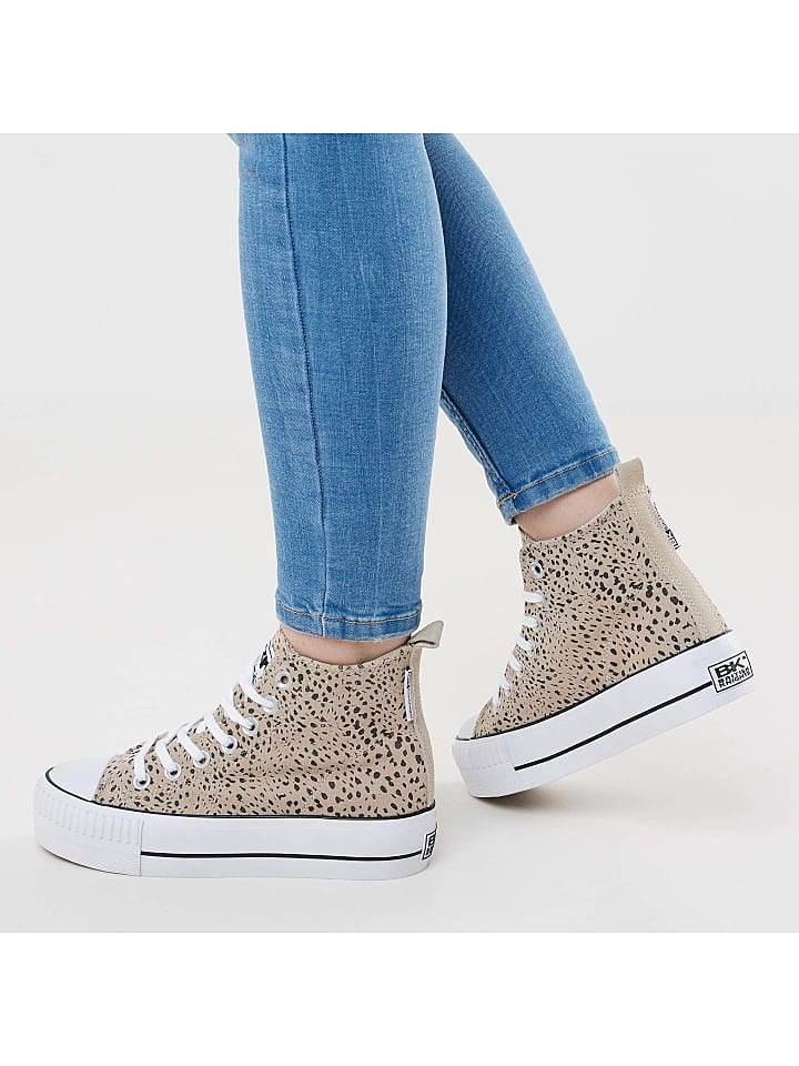 British Knights Sneaker Kaya mid in beiger gerard-druck günstig kaufen 38