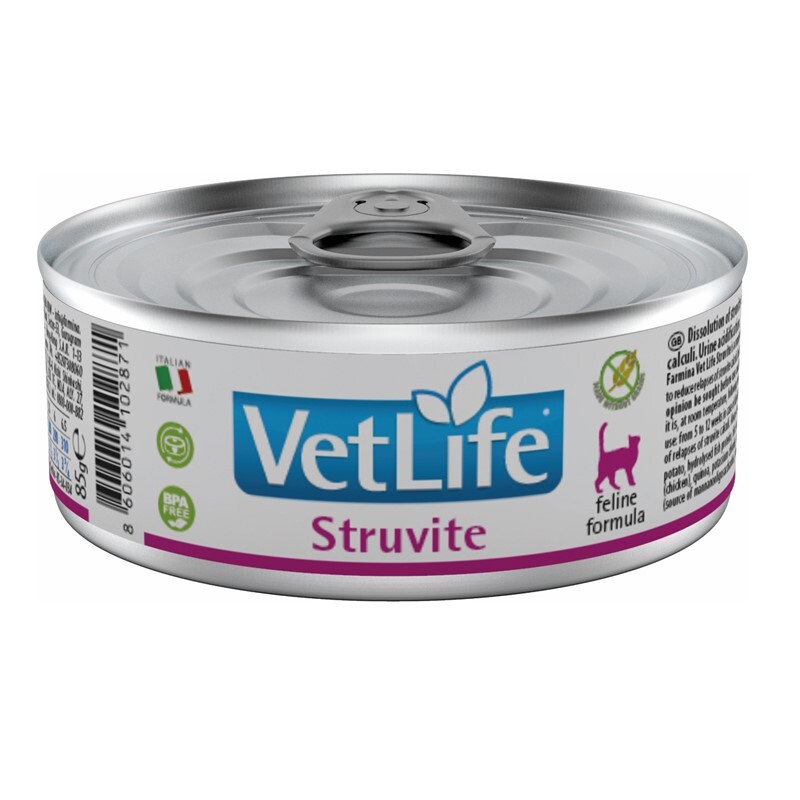 VetLife Nassfutter VetLife Farmina Natural Struvite 12x85g