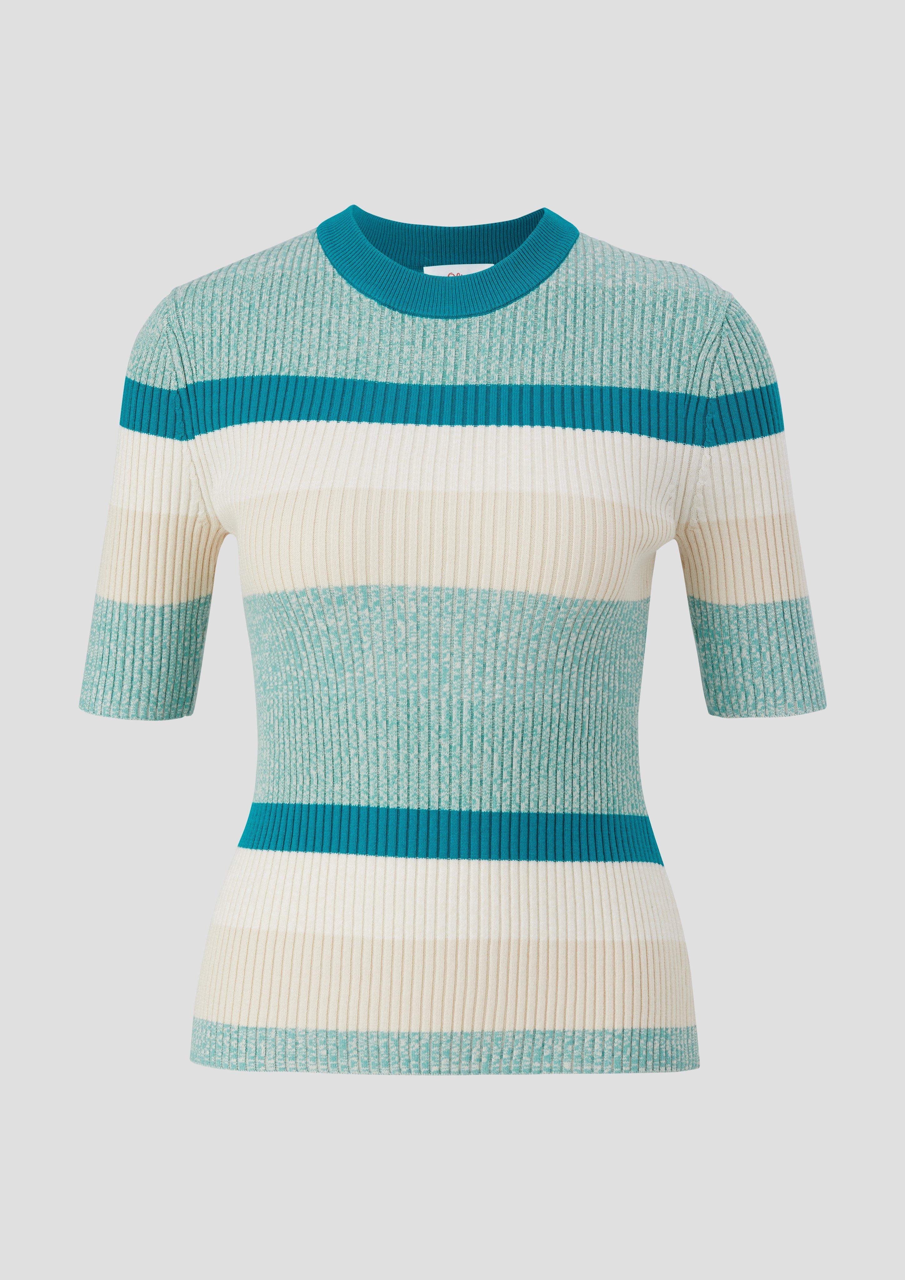Strickshirt mit Rippstruktur  2147895-66X9