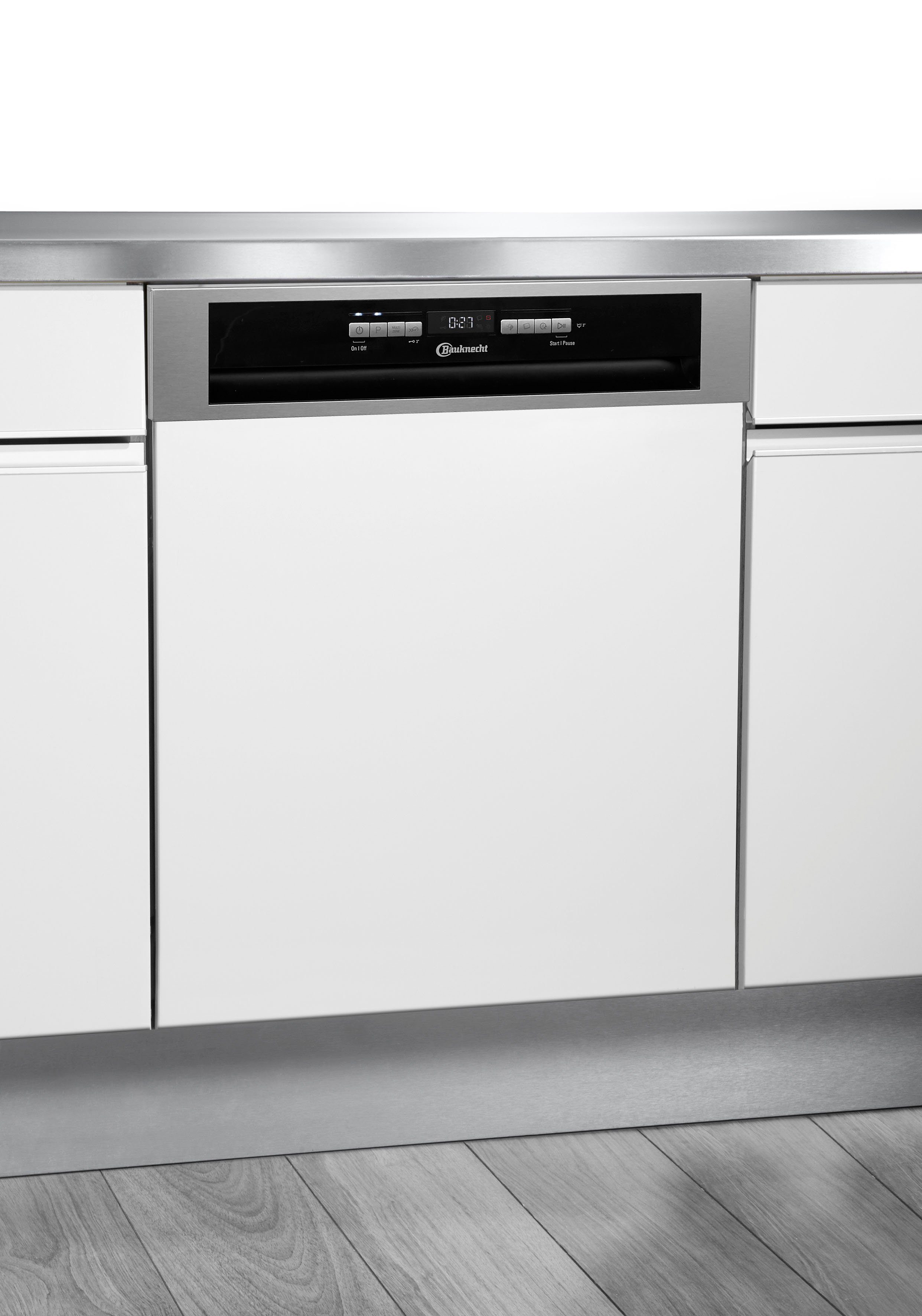 BAUKNECHT teilintegrierbarer Geschirrspüler, OBBO POWERCLEAN 6330, 14 Maßgedecke