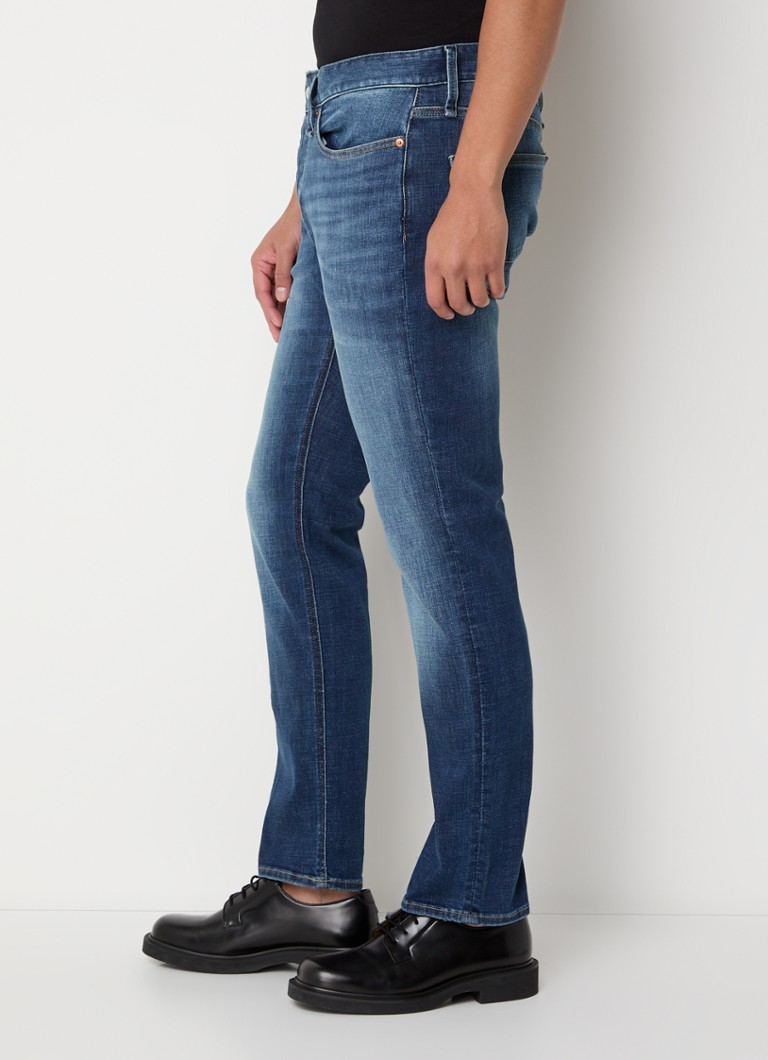 Denham Razor slim fit jeans with dark wash and side pockets
