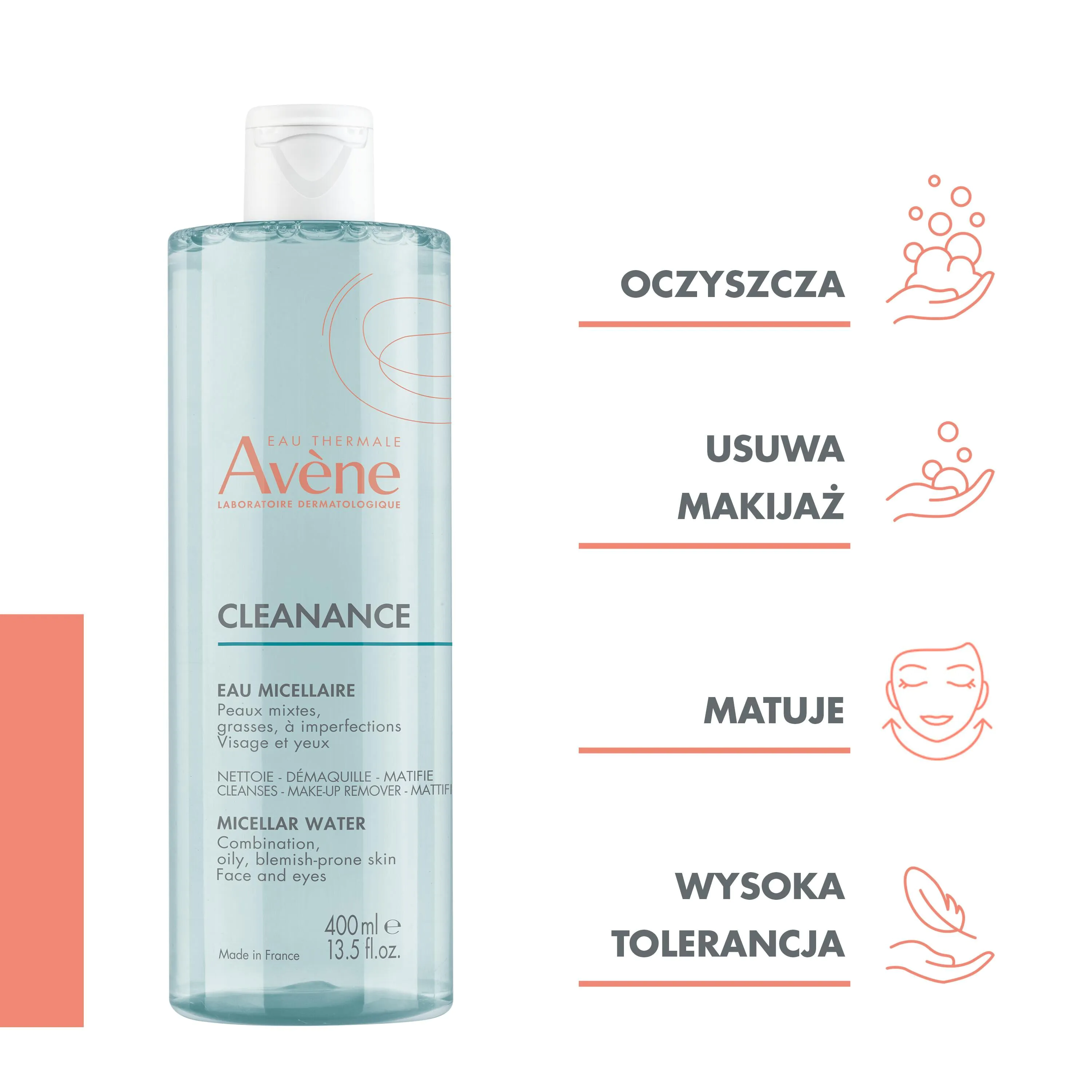 „Avène Cleanance“ micelinis vanduo