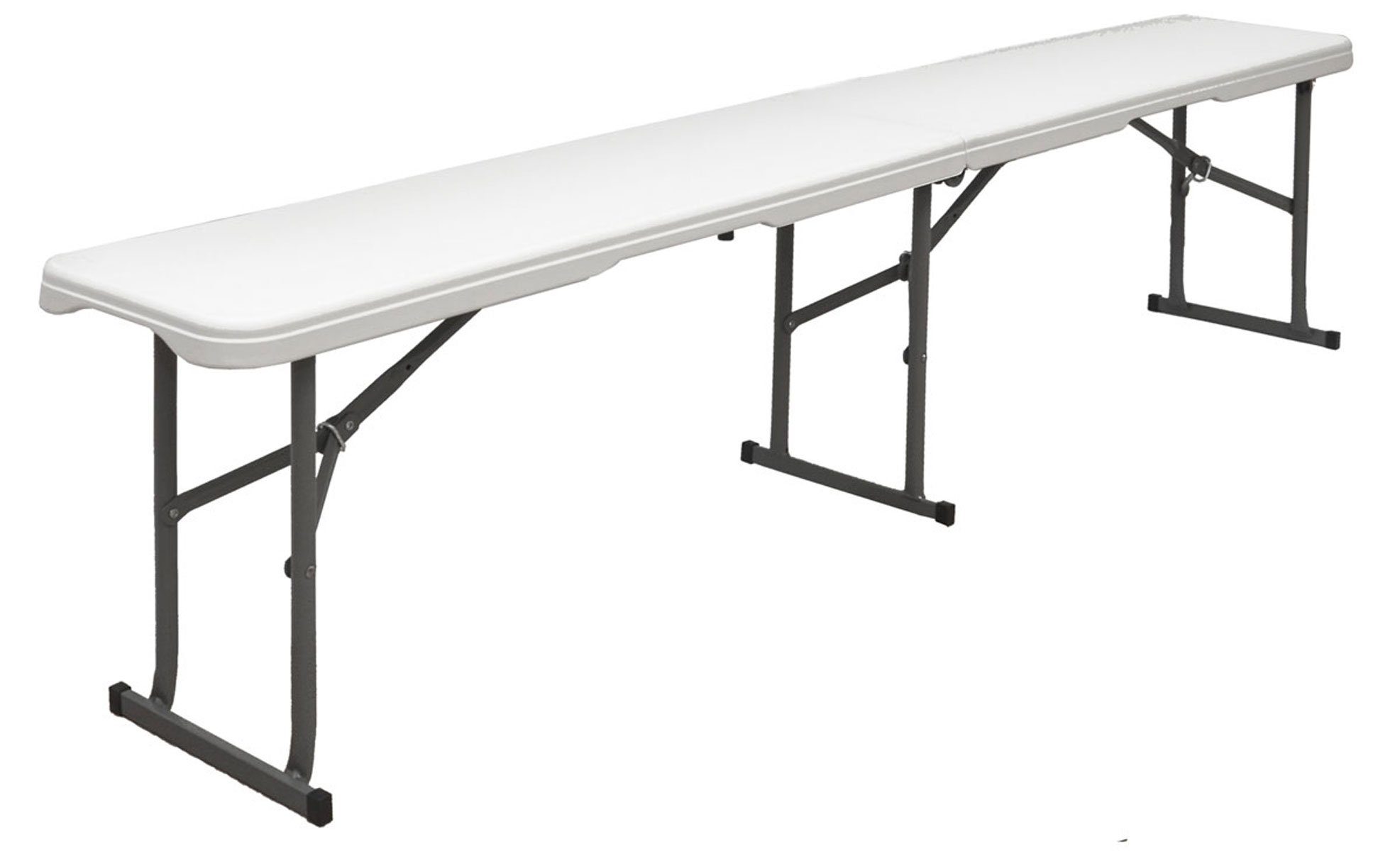 AMANKA Bierzeltgarnitur Wetterfeste Bierbank Sitzbank Gartenbank, Klappbar 182x27x43 cm Camping