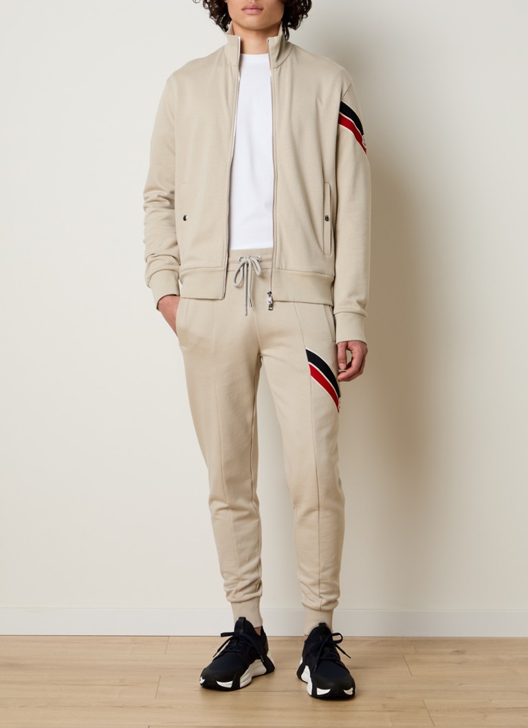 Pantaloni de trening Moncler Slim Fit cu logo