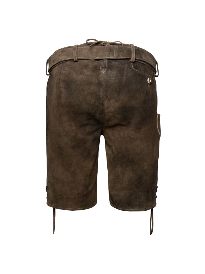 Spieth & Wensky Lederhose Veit in braun günstig kaufen