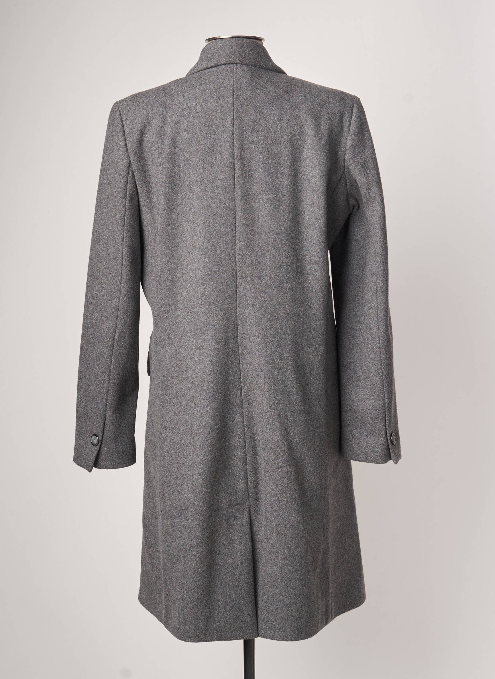 Ete Comme Hiver Manteaux Longs Femme couleur gris