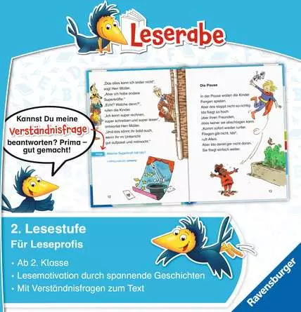 Leserabe - 2. Lesestufe: Die Superhelden-Schule