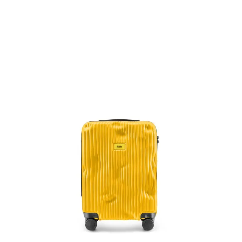 Crash Baggage Stripe Kofferset Gr. L\/M\/S - Yellow