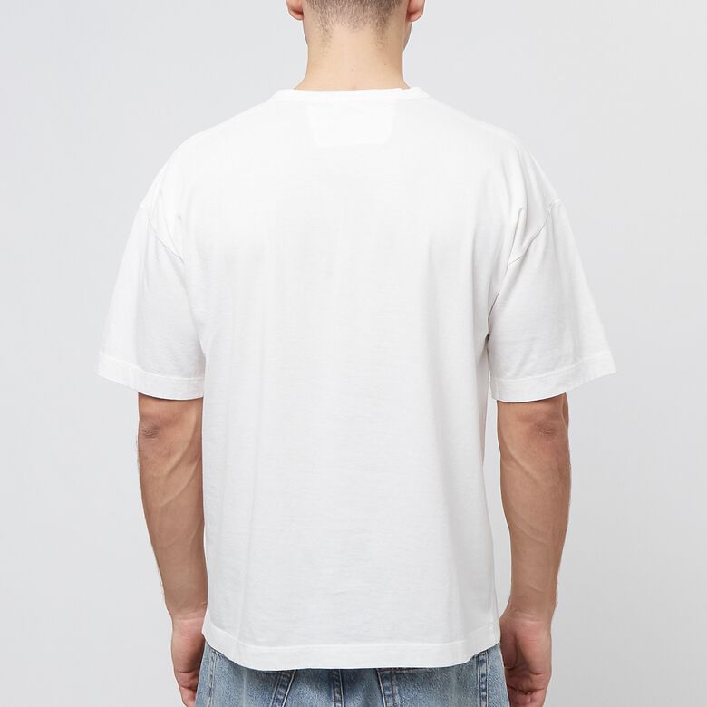 C. P. Company 20/1 Jersey Boxy Logo T-Shirt gauze white