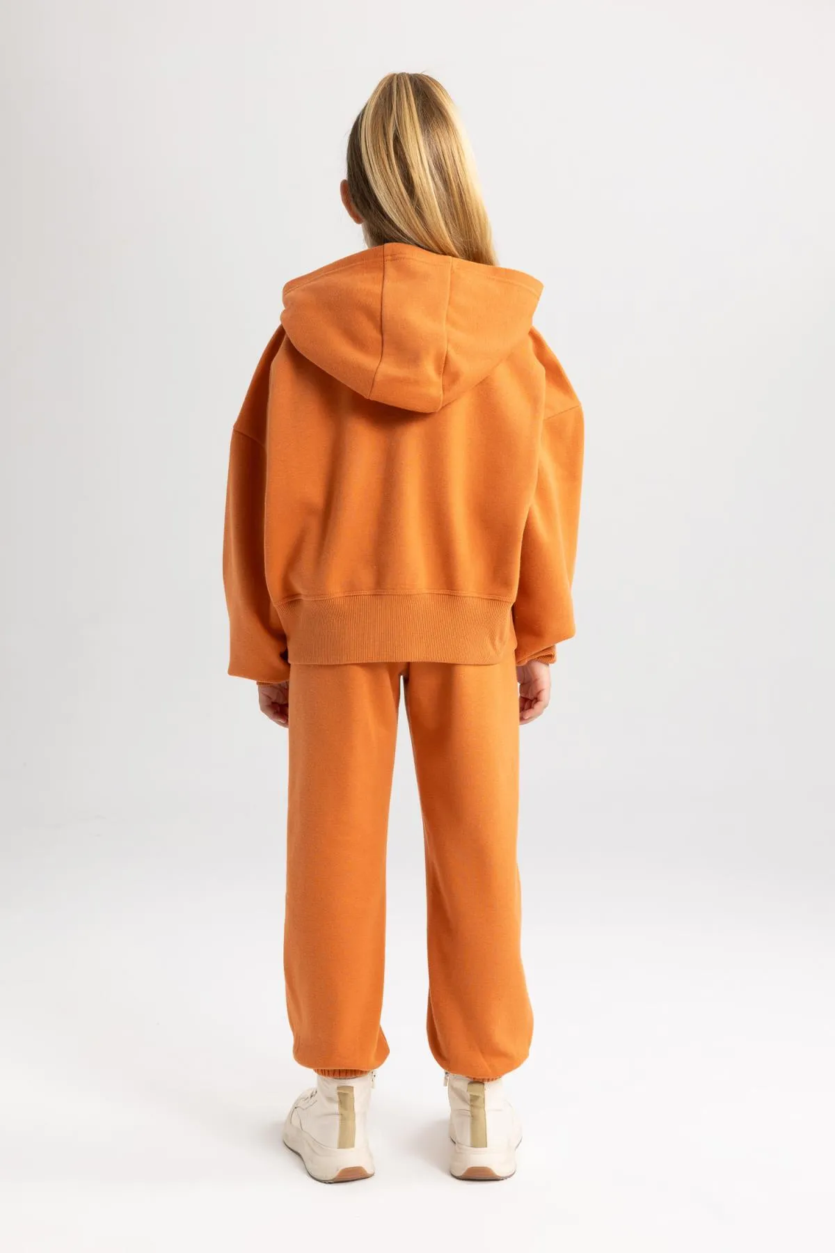 DeFacto  2-teiliges Set mit Kapuzen-Sweatshirt und Jogginghose für Mädchen