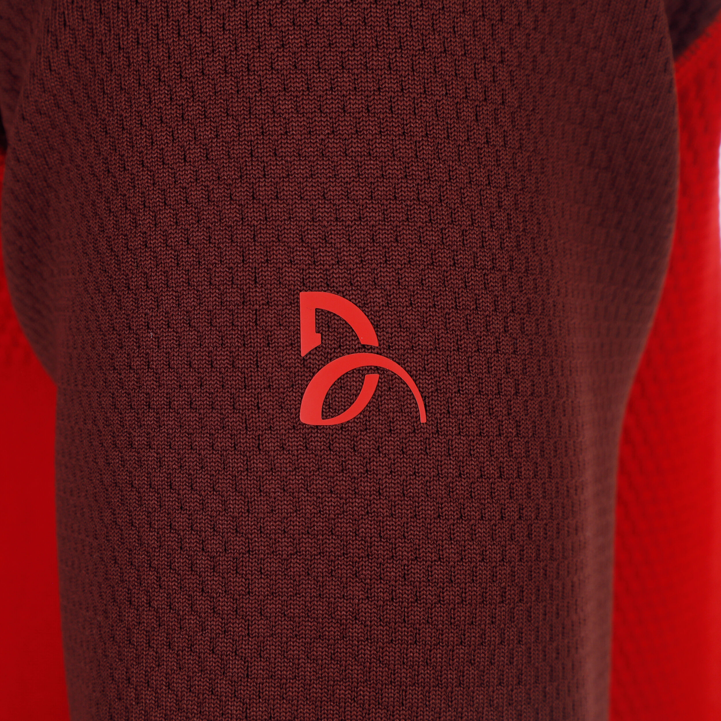 Trainingsjacke Herren - Rot, Dunkelrot