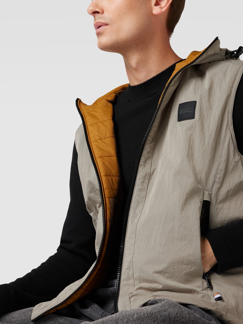 Steppweste mit Wendefunktion Modell 'Camilo' in offwhite