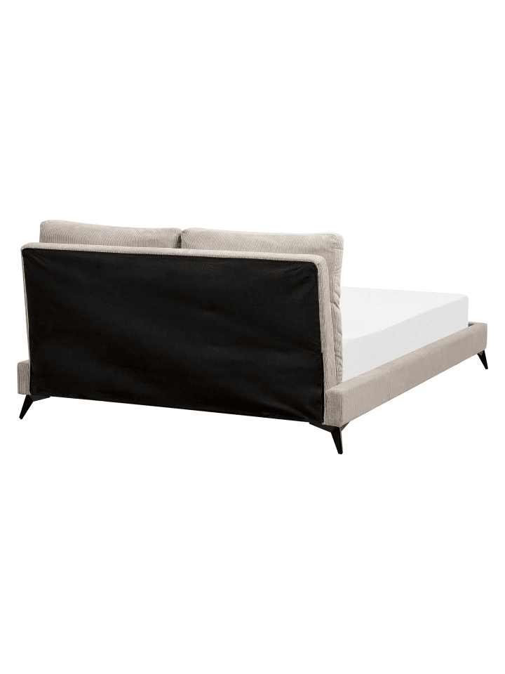 Beliani Doppelbett MELLE in Beige - (W) 175 x (H) 98 x (L) 240 cm günstig kaufen onesize