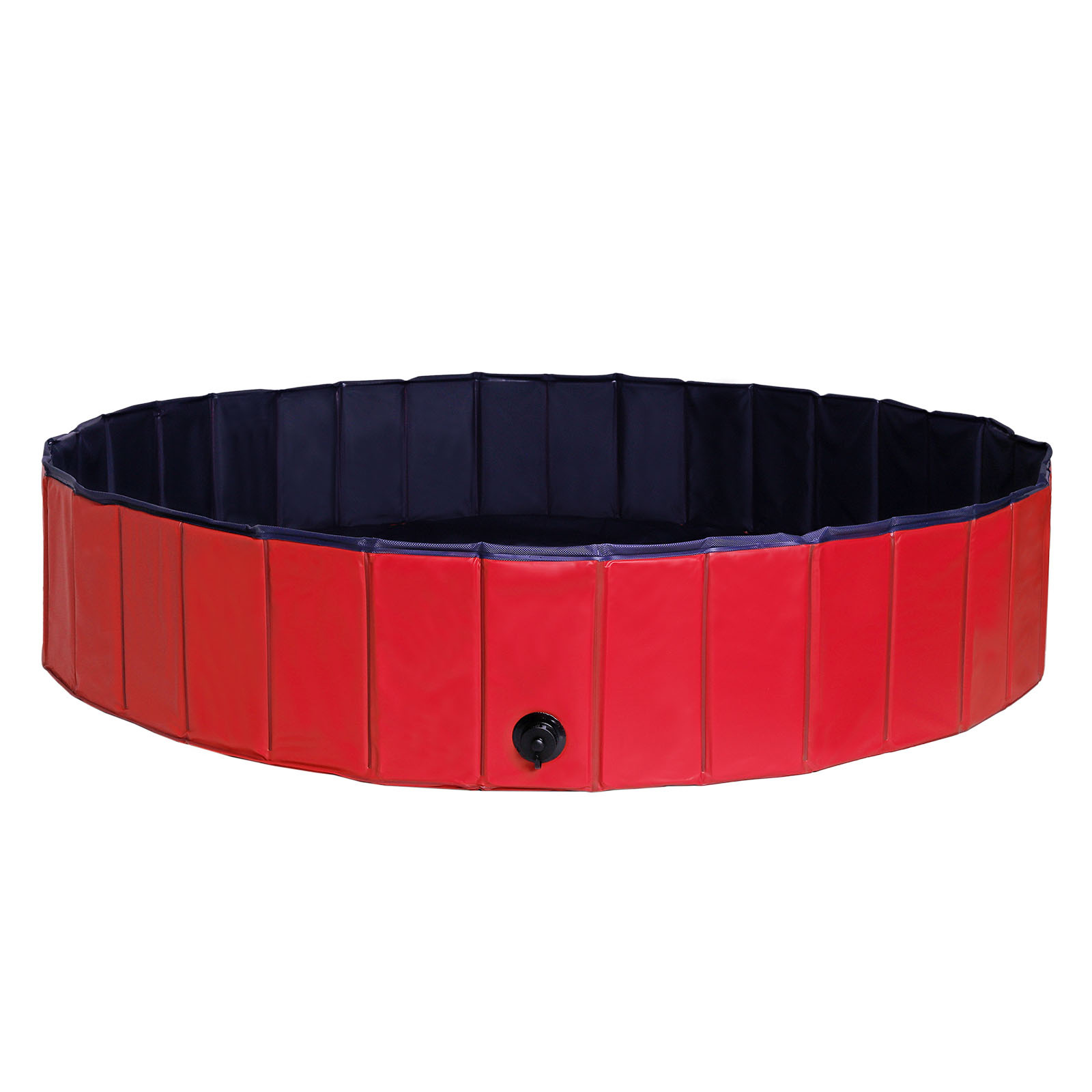 Lionto Wasserspielzeug Lionto 160 cm Hundepool mit Ablassventil - faltbar