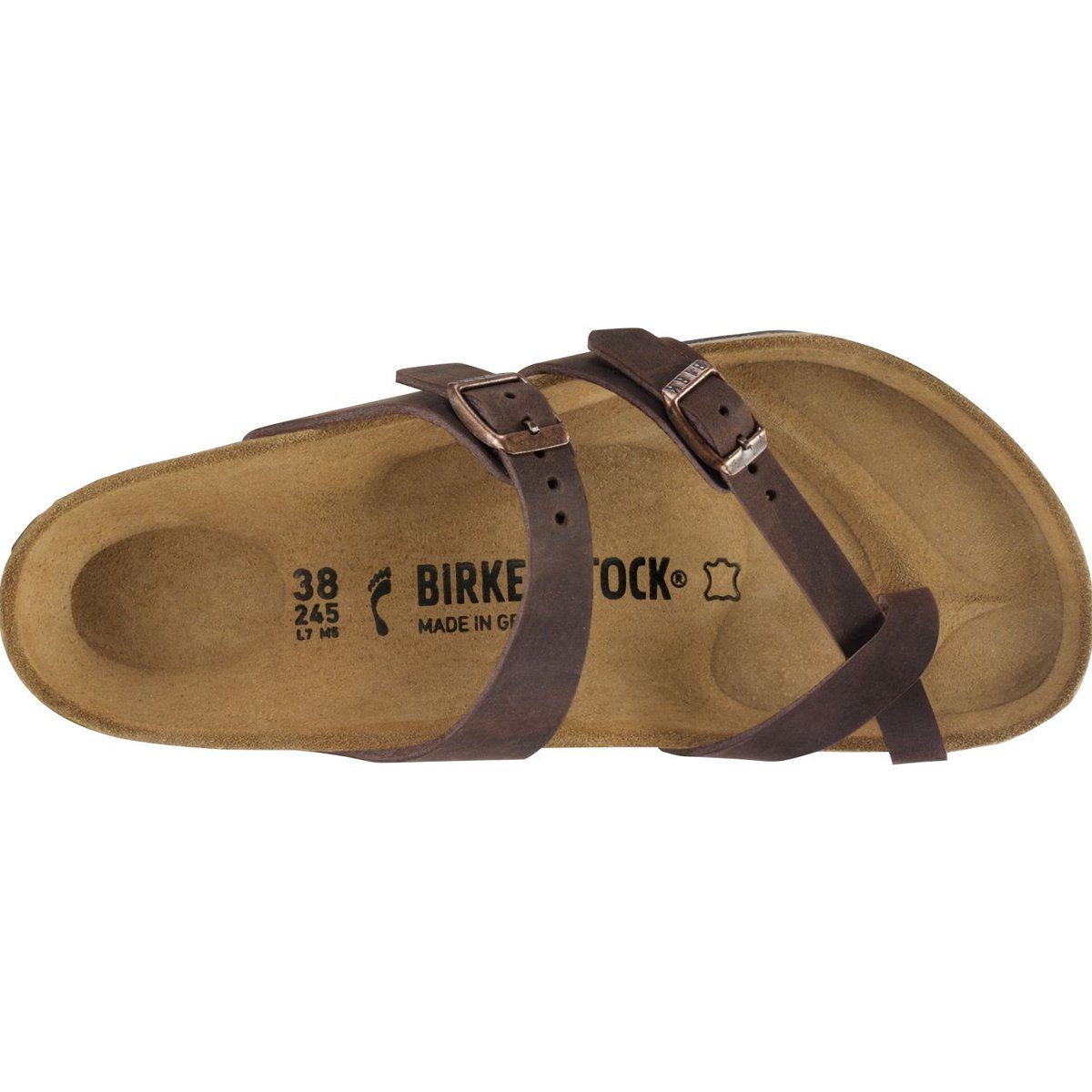 Birkenstock braun Zehentrenner (1-tlg)