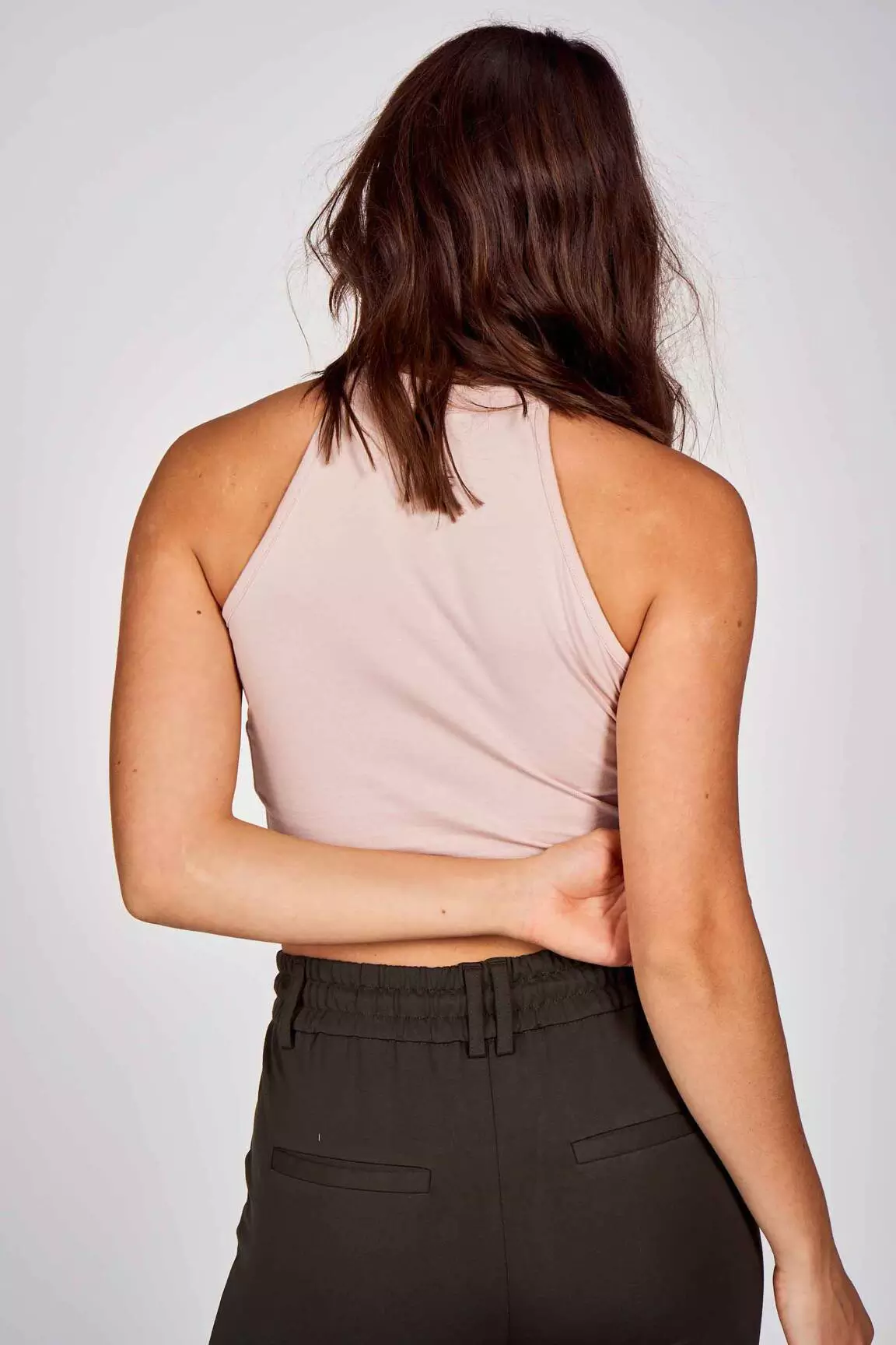 Fila Crop Tops Femme couleur rose
