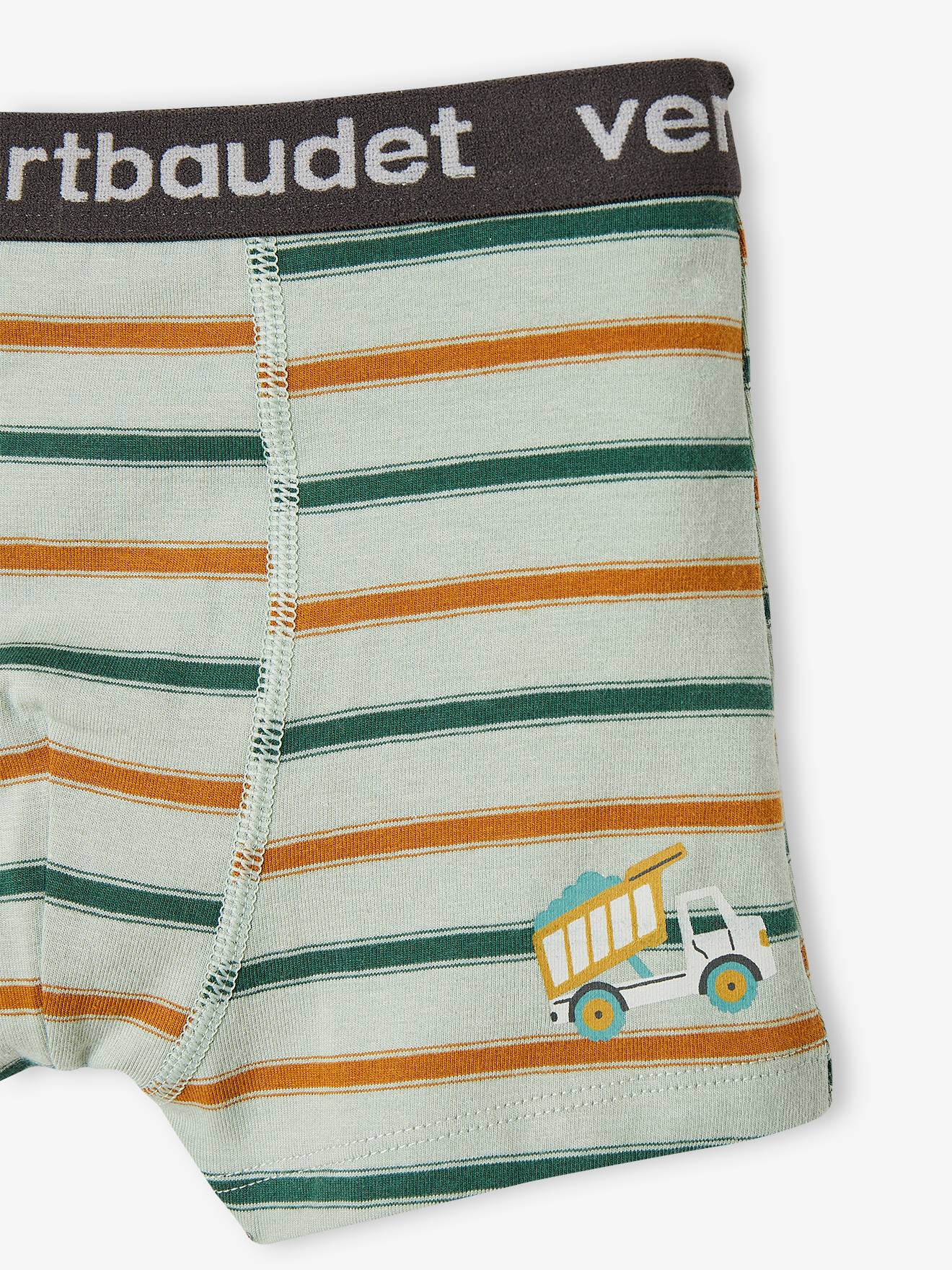 Lot de 3 boxers stretch 
