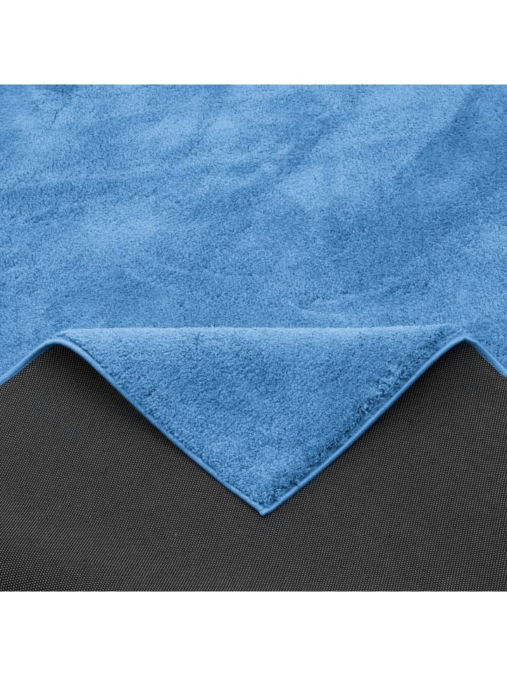Pergamon Kinderteppich Super Soft Hochflor Silky Kids in Blau günstig kaufen