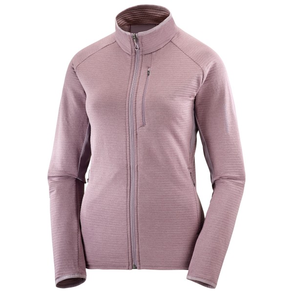 Salomon - Women's Essential Lightwarm Full Zip Fleece - Fleecejacke