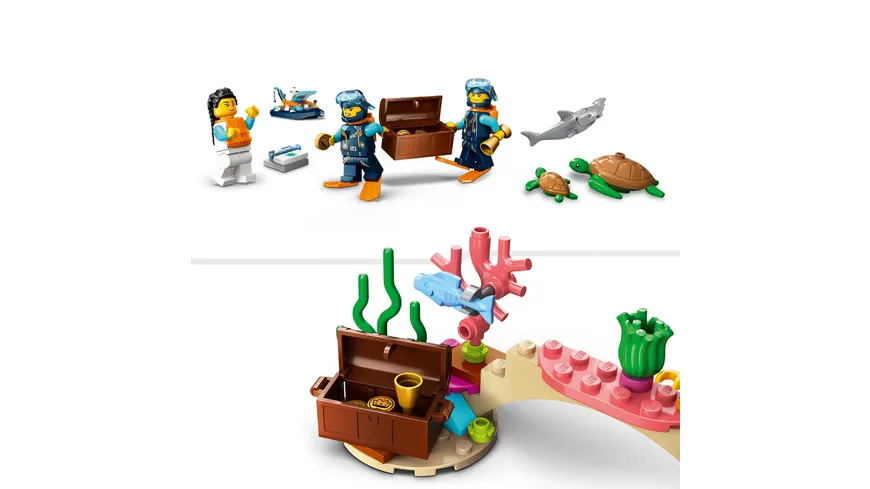LEGO City 60377 Meeresforscher-Boot