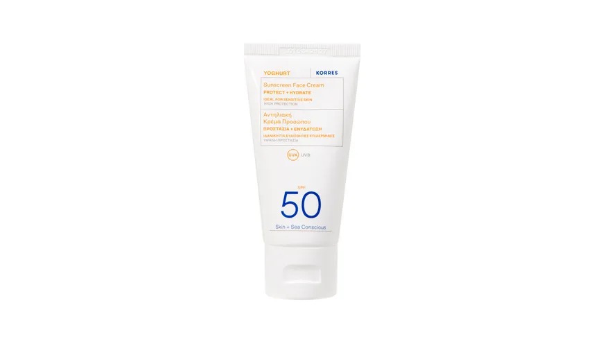 KORRES YOGHURT Sonnencreme für das Gesicht SPF50 50 ml