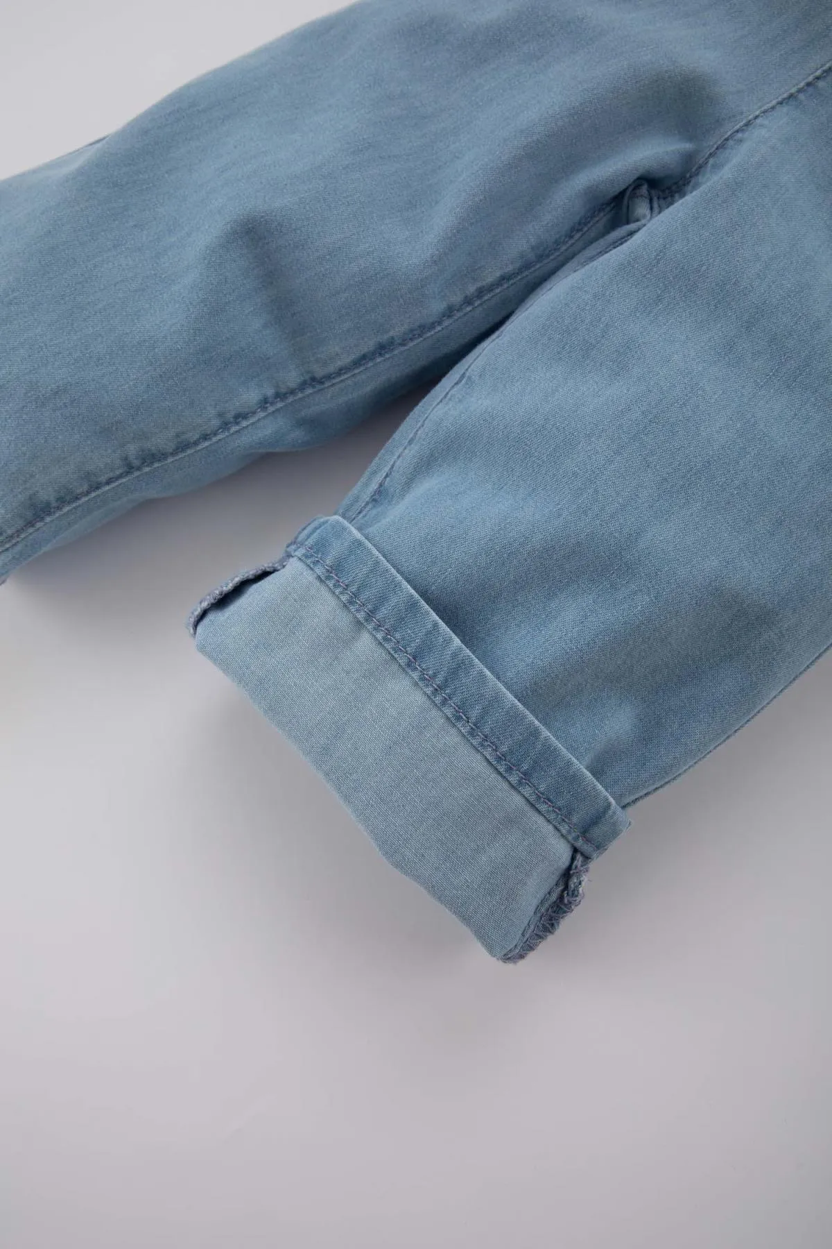 DeFacto  Paperbag-Jeanshose mit weitem Bein für Mädchen