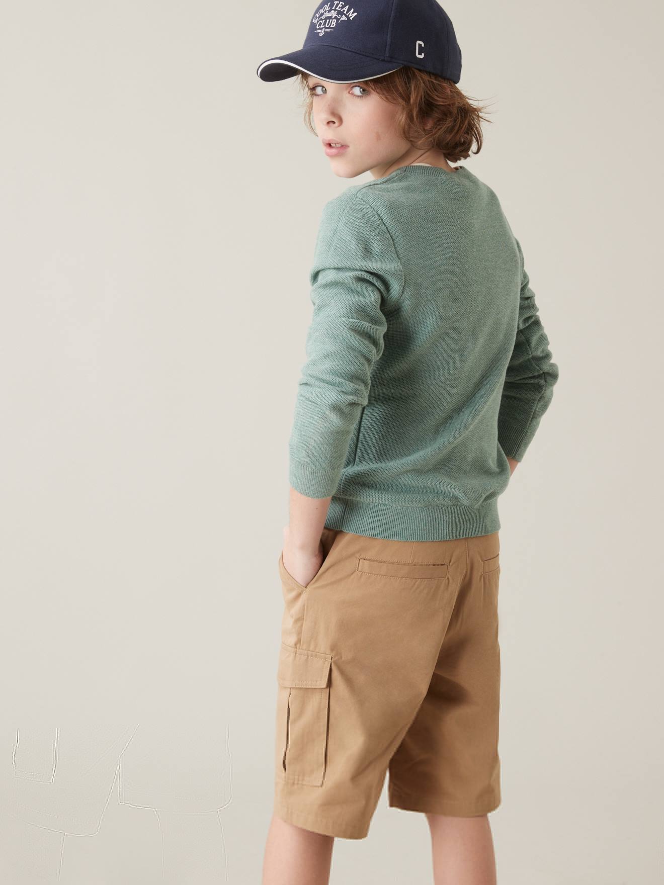 Cyrillus Jungen Sweatshirt CYRILLUS - aqua