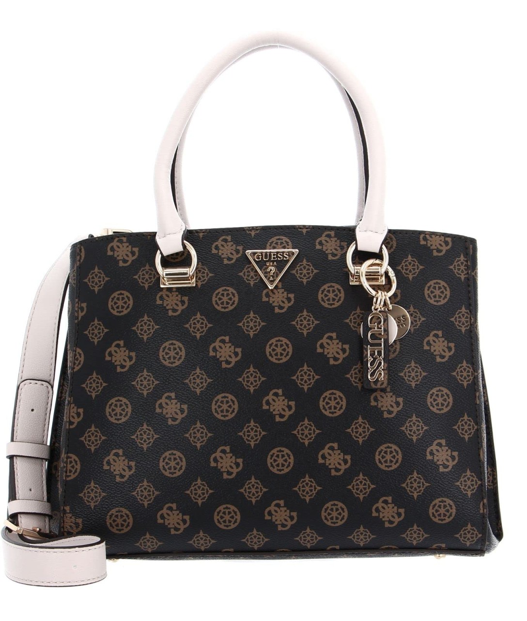 GUESS Handtaschen braun NOELLE GIRLFRIEND SATCHEL