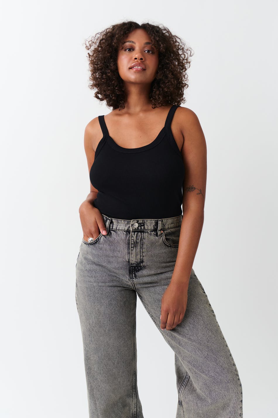Basic rib singlet