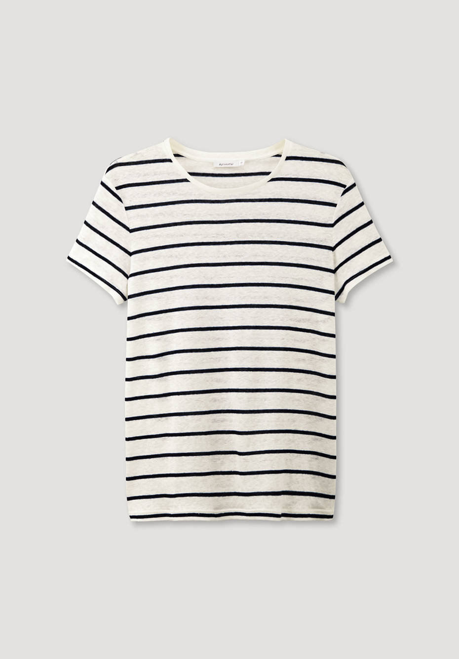 Streifen-Shirt aus reinem Leinen