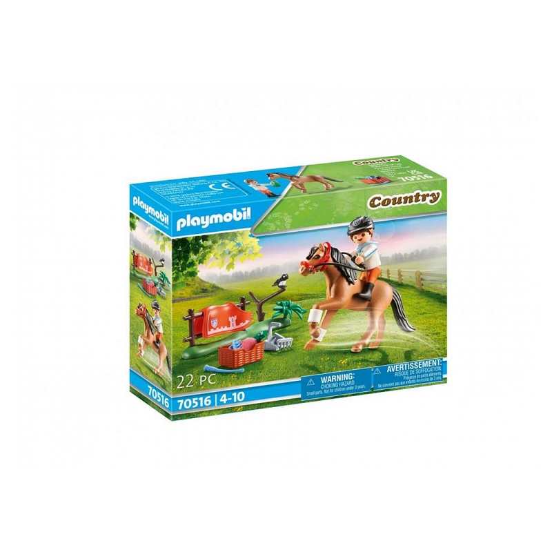 70516 Cavalier et poney connemara Playmobil Country