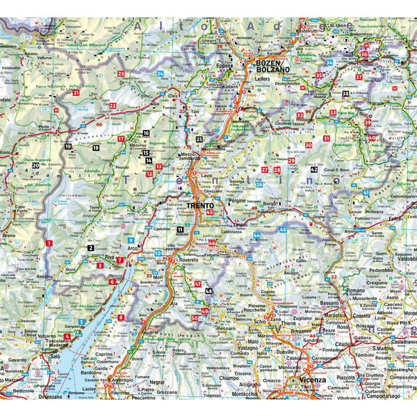 TRENTINO - GARDASEE - Wanderführer