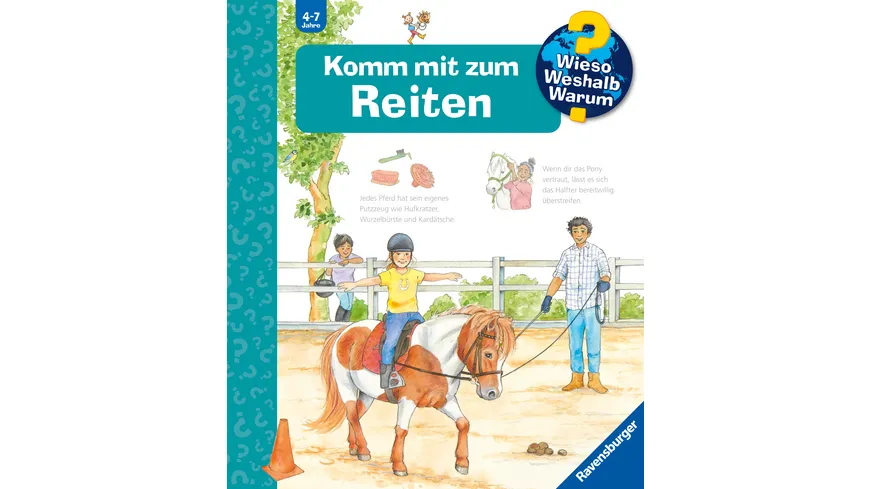 Wieso? Weshalb? Warum?, Band 73: Komm mit zum Reiten