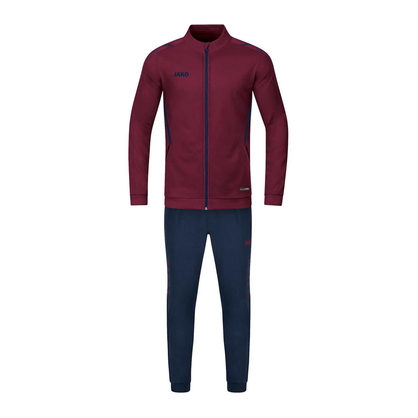 JAKO Challenge Trainingsanzug Damen Rot Blau F132