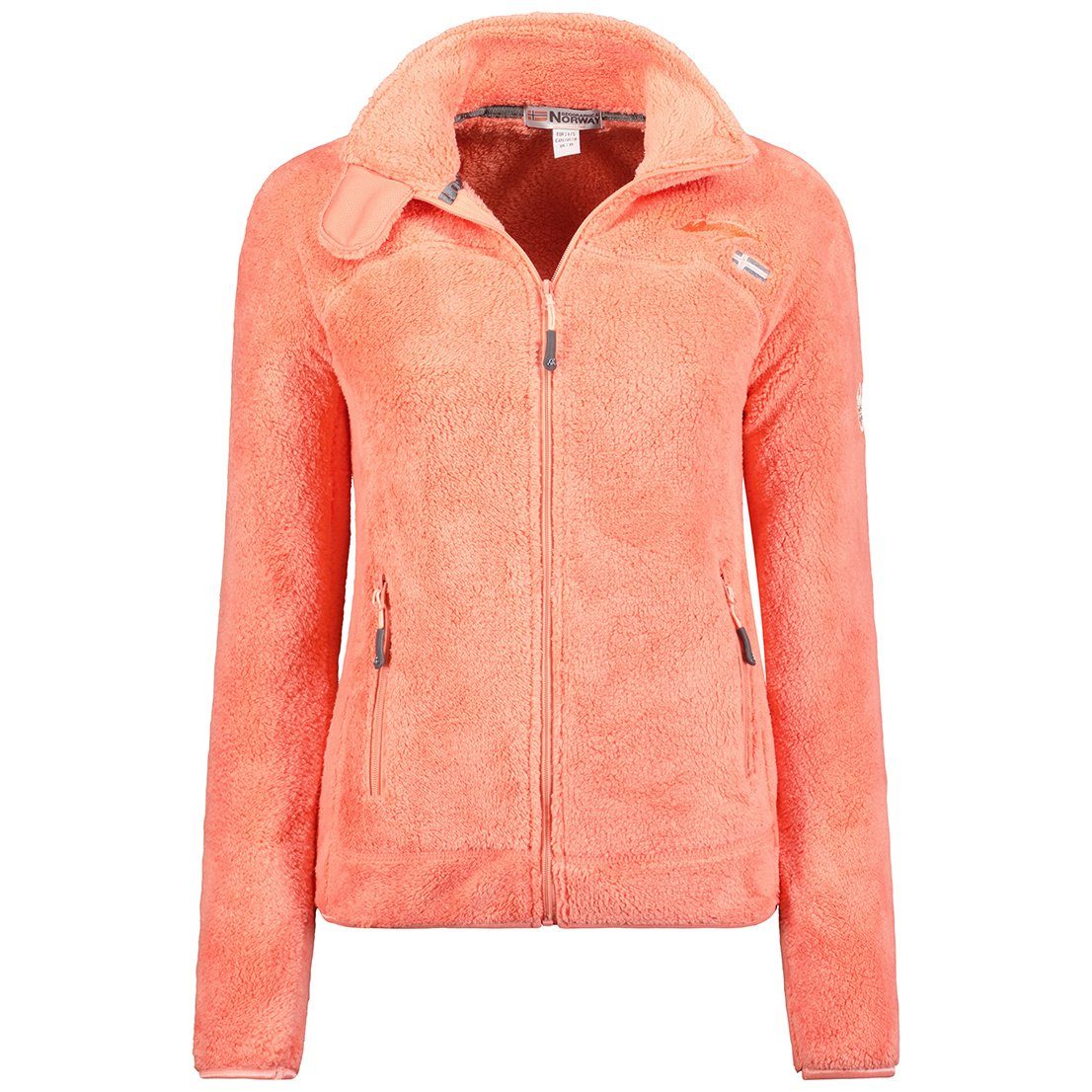 Geographical Norway Fleecejacke Damen Outdoor Jacke brupalenco (1-St) mit stehkragen