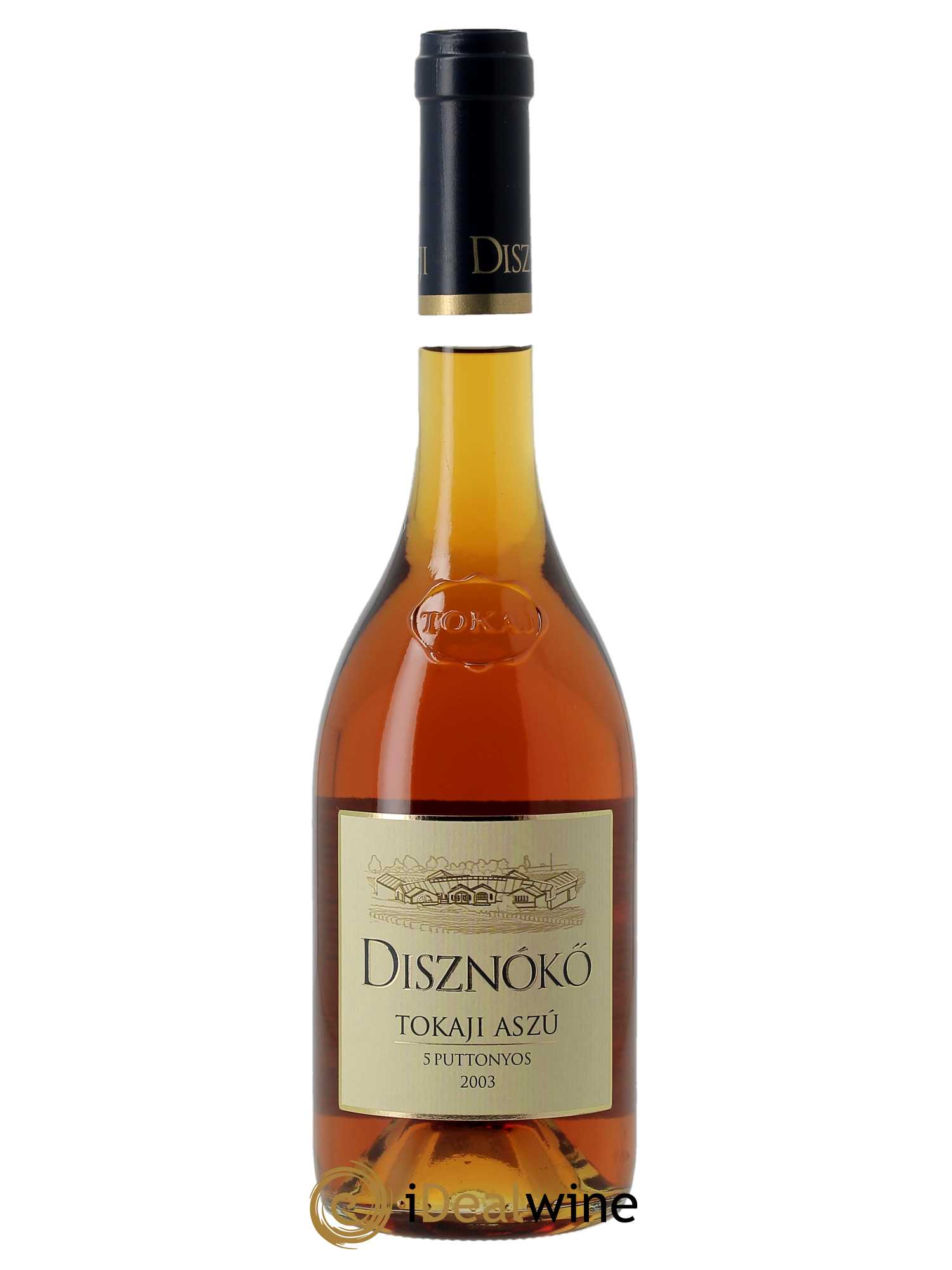 Tokaji Aszu 5 Puttonyos Disznoko (Domaine)  2003 - Lot de 1 Bouteille
