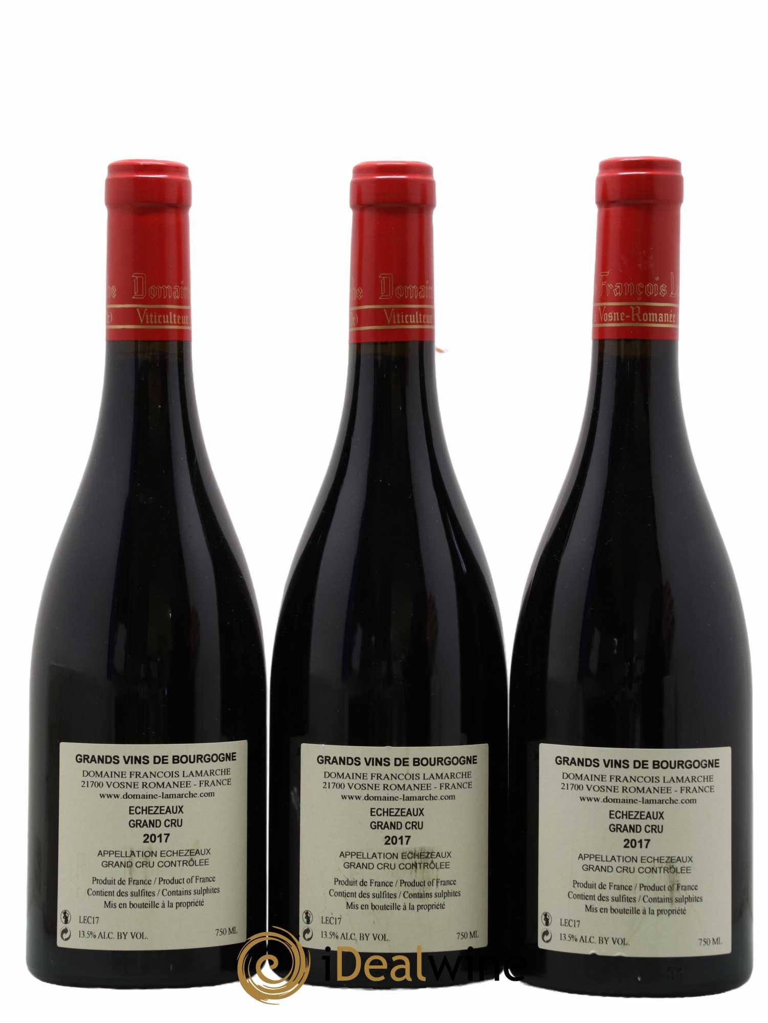 Echezeaux Grand Cru Lamarche (Domaine)  2017 - Lot de 6 Bouteilles