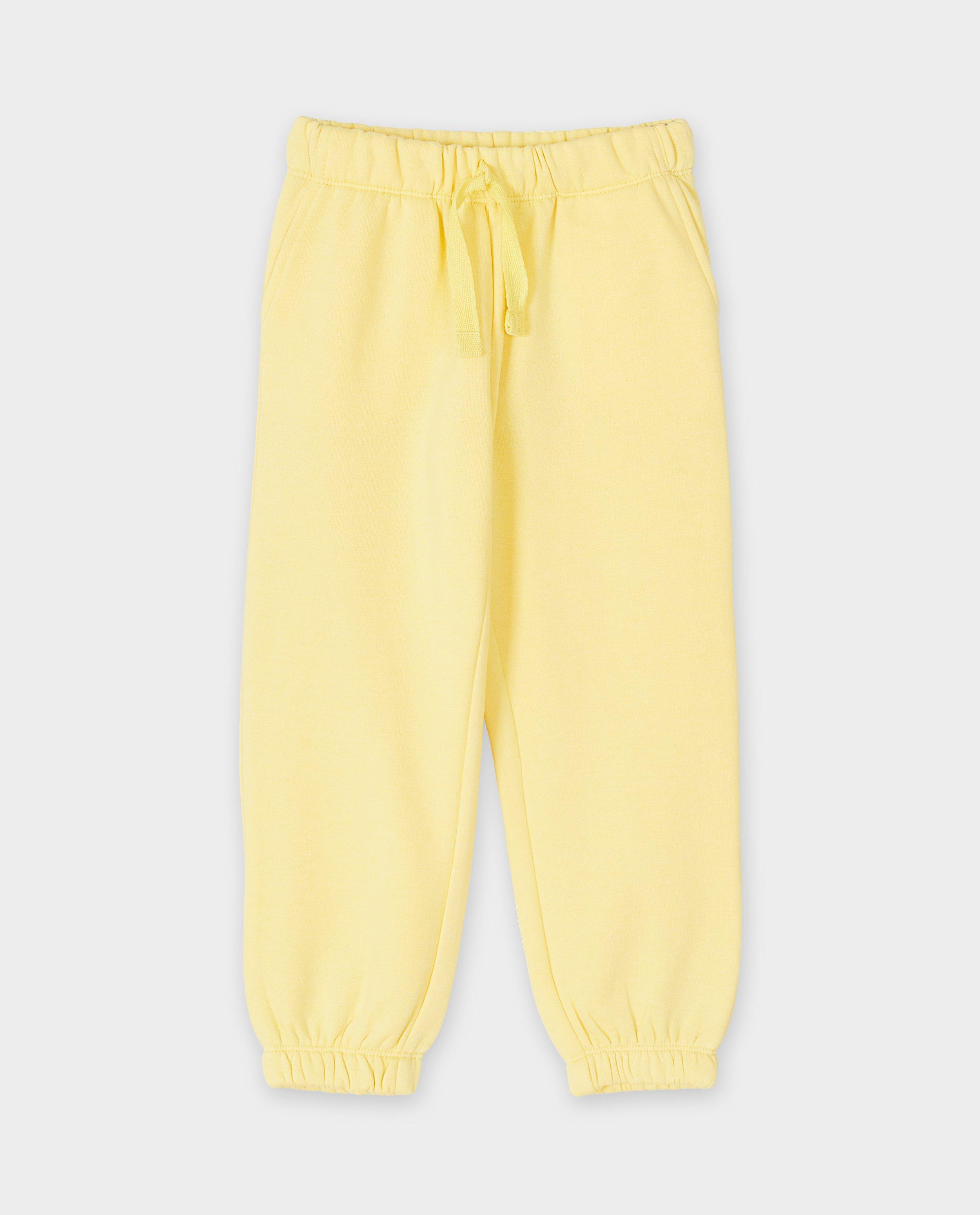 Pantaloni de trening galbeni Besties