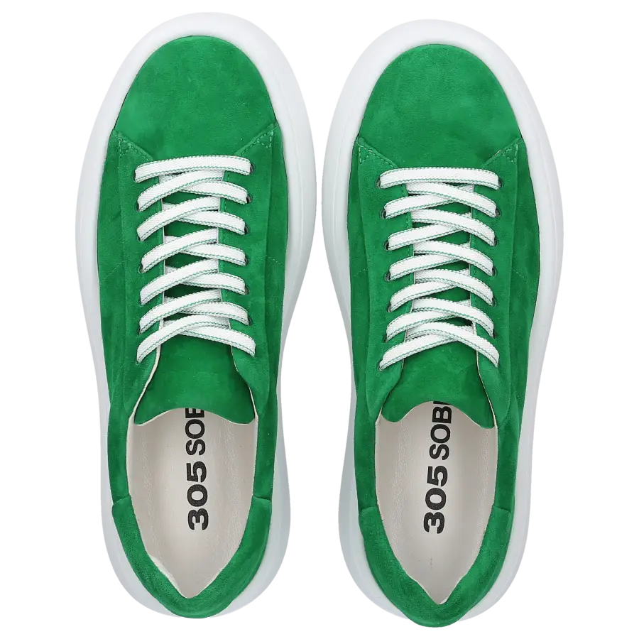 305 SOBE - Sneaker low BOND Veloursleder - grün