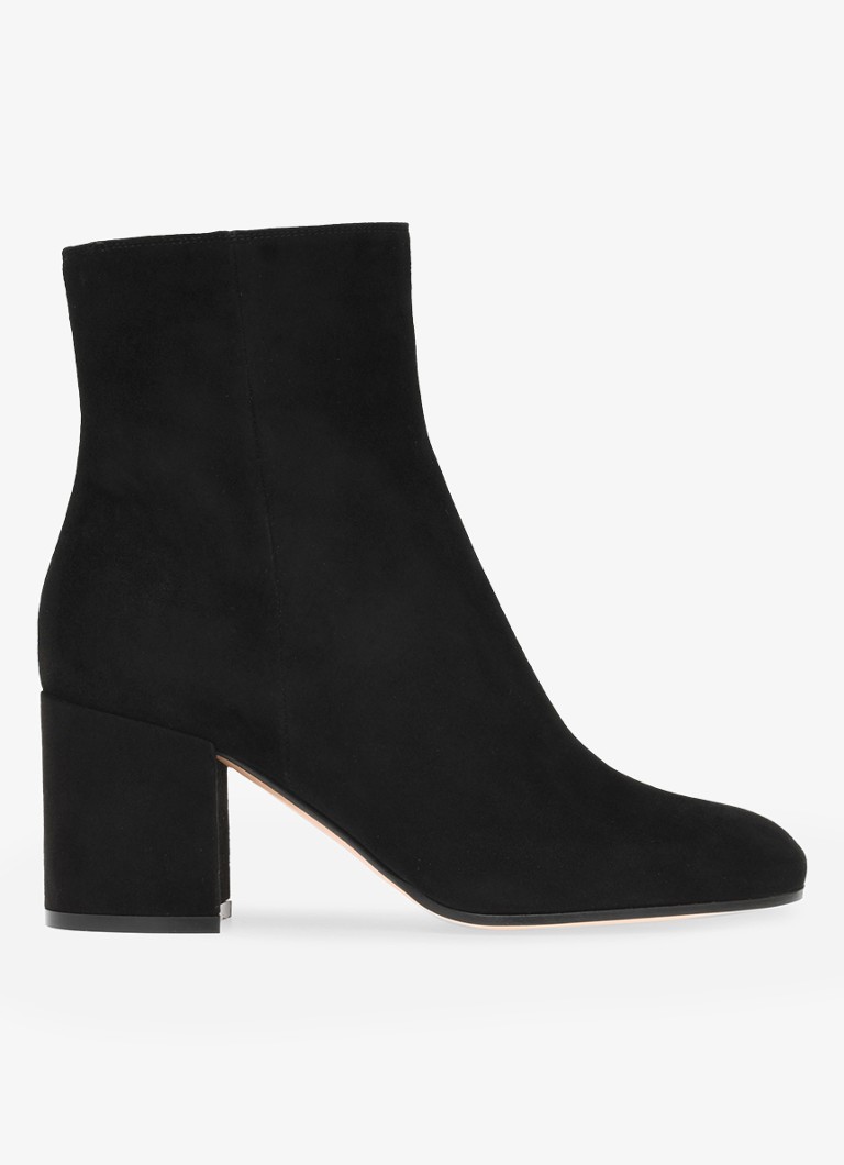 Cizma Joelle de Gianvito Rossi din piele intoarsa