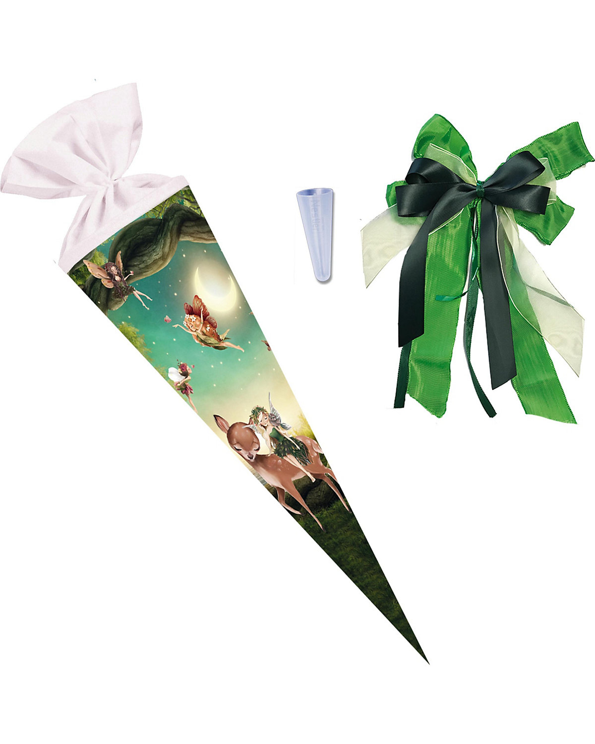 Schultüten-Set Waldfeen, 3-tlg., 70 cm