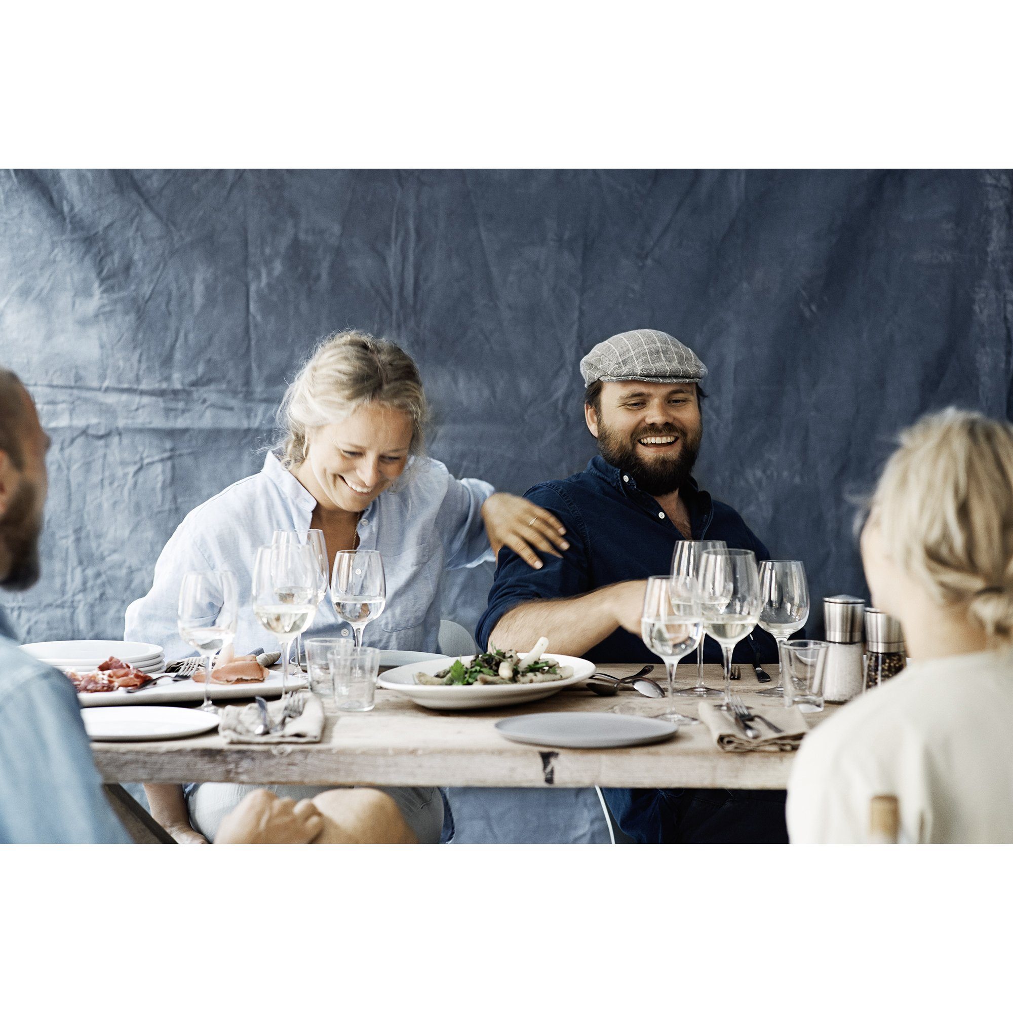 WMF Weinglas easy Plus, Kristallglas, Set 6-teilig, 450ml, spülmaschinenfest, transparent