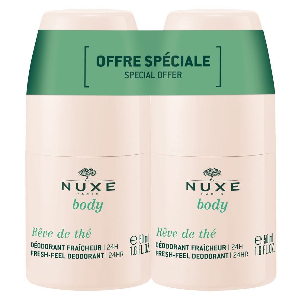 Nuxe Rêve de Thé - Duo déodorants fraicheur 2x50ml Déodorant
