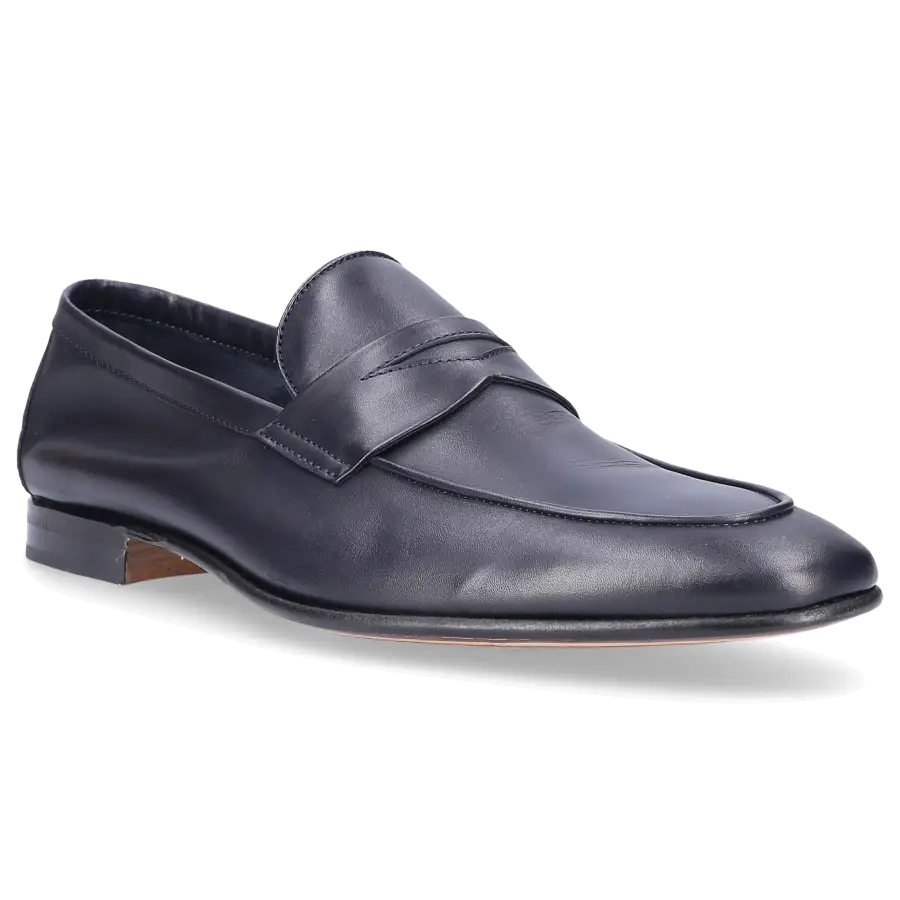Moreschi - Loafer 041595 Kalbsleder - blau