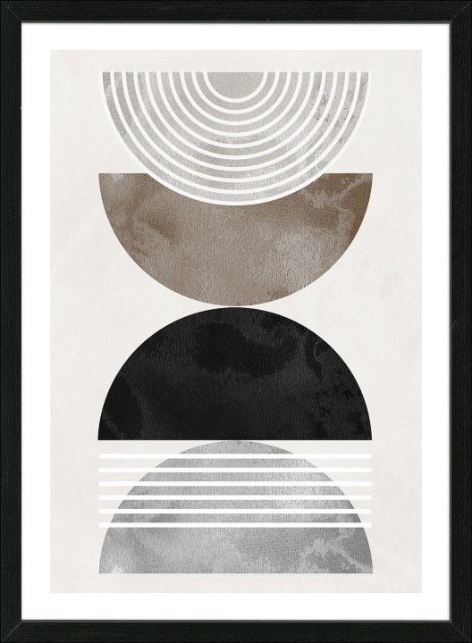 Kunstdruck Lines and Shapes III
